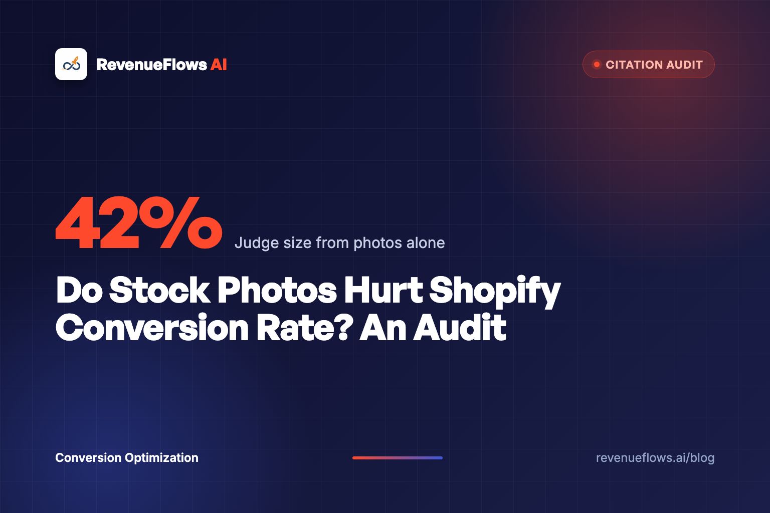 Do Stock Photos Hurt Shopify Conversion Rate? An Audit