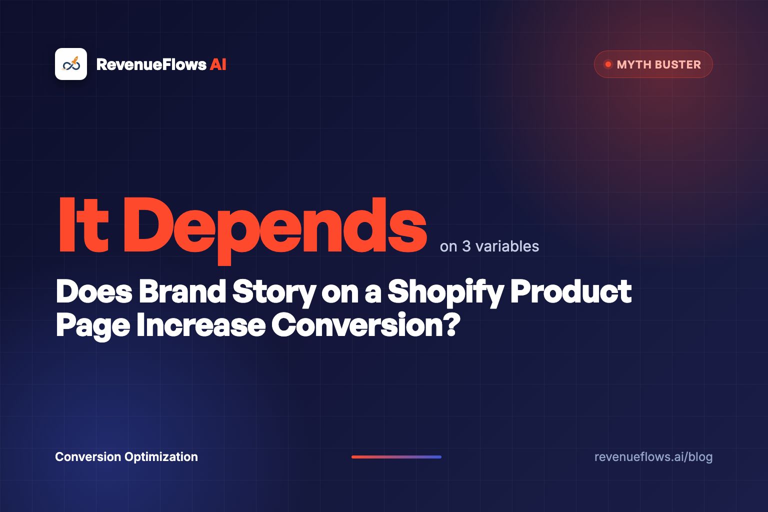 Does Brand Story on a Shopify Product Page Increase Conversion?