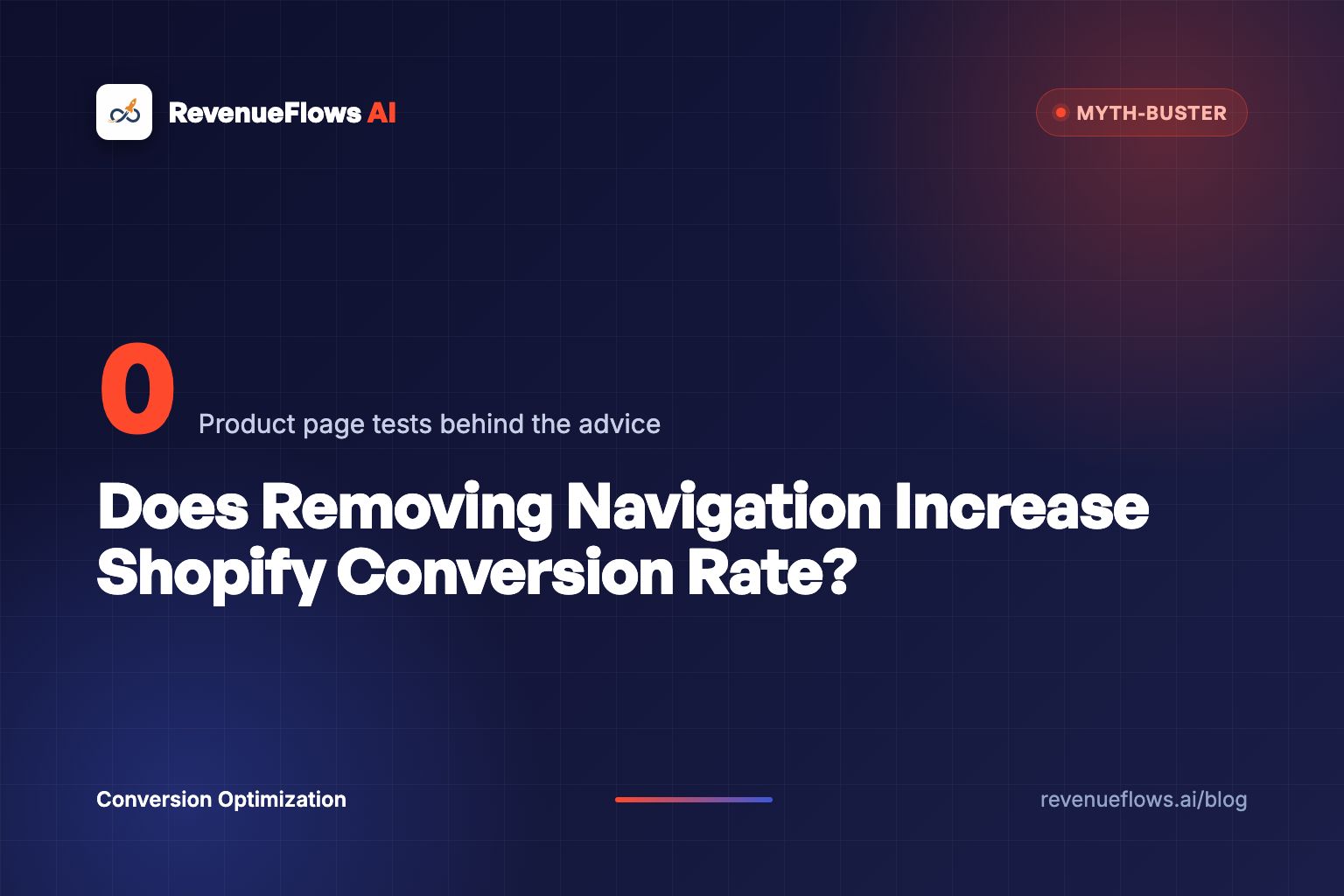Does Removing Navigation Increase Shopify Conversion Rate?