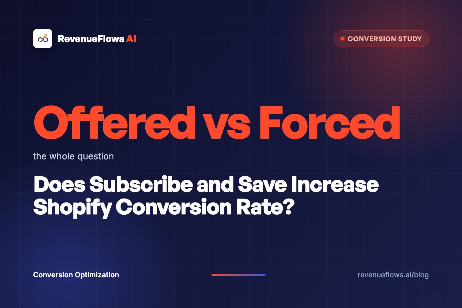 Does Subscribe and Save Increase Shopify Conversion Rate?