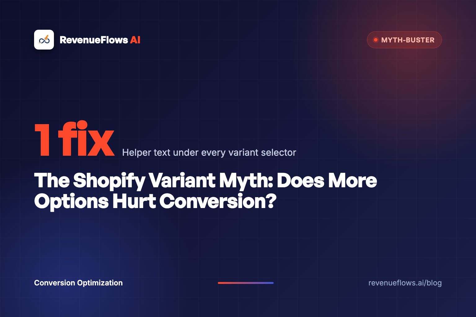 The Shopify Variant Myth: Does More Options Hurt Conversion?
