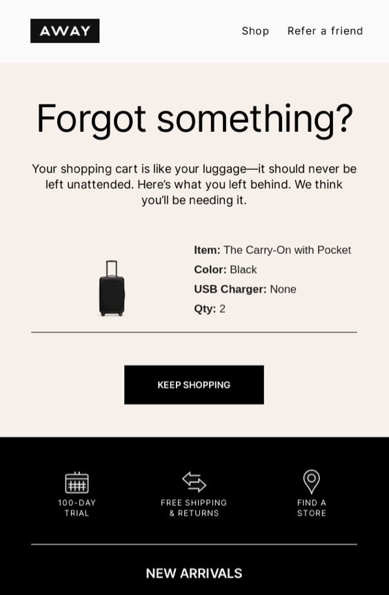 Example screenshot
