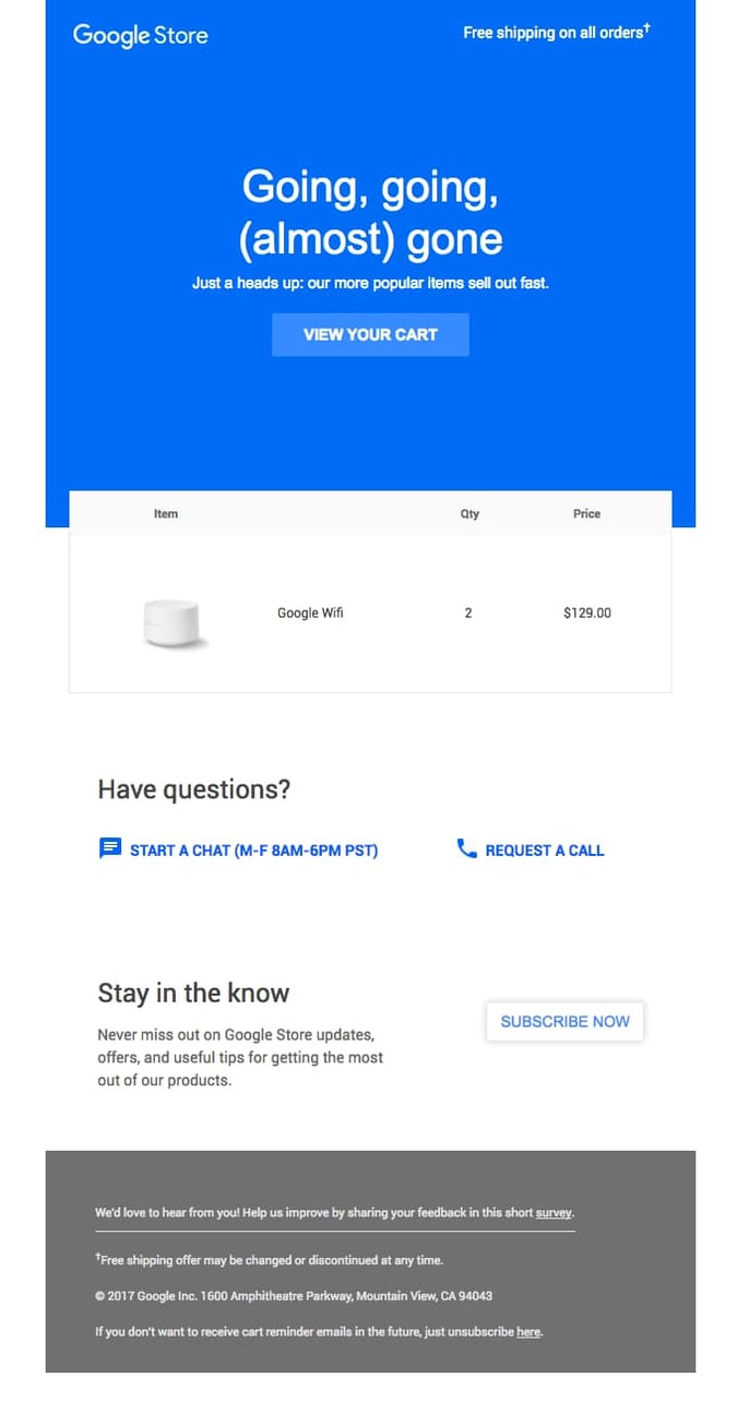 Example screenshot