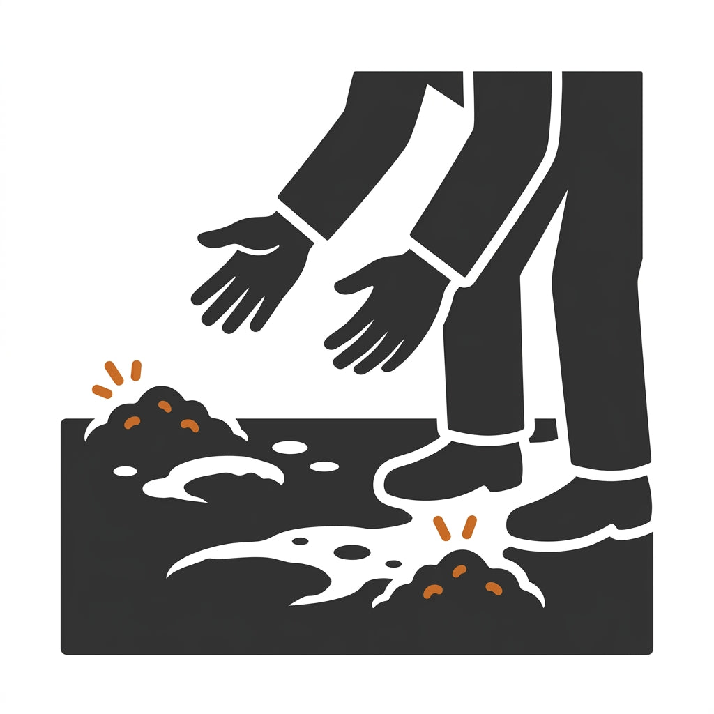 Seeing Holes Dug Throughout Your Lawn
