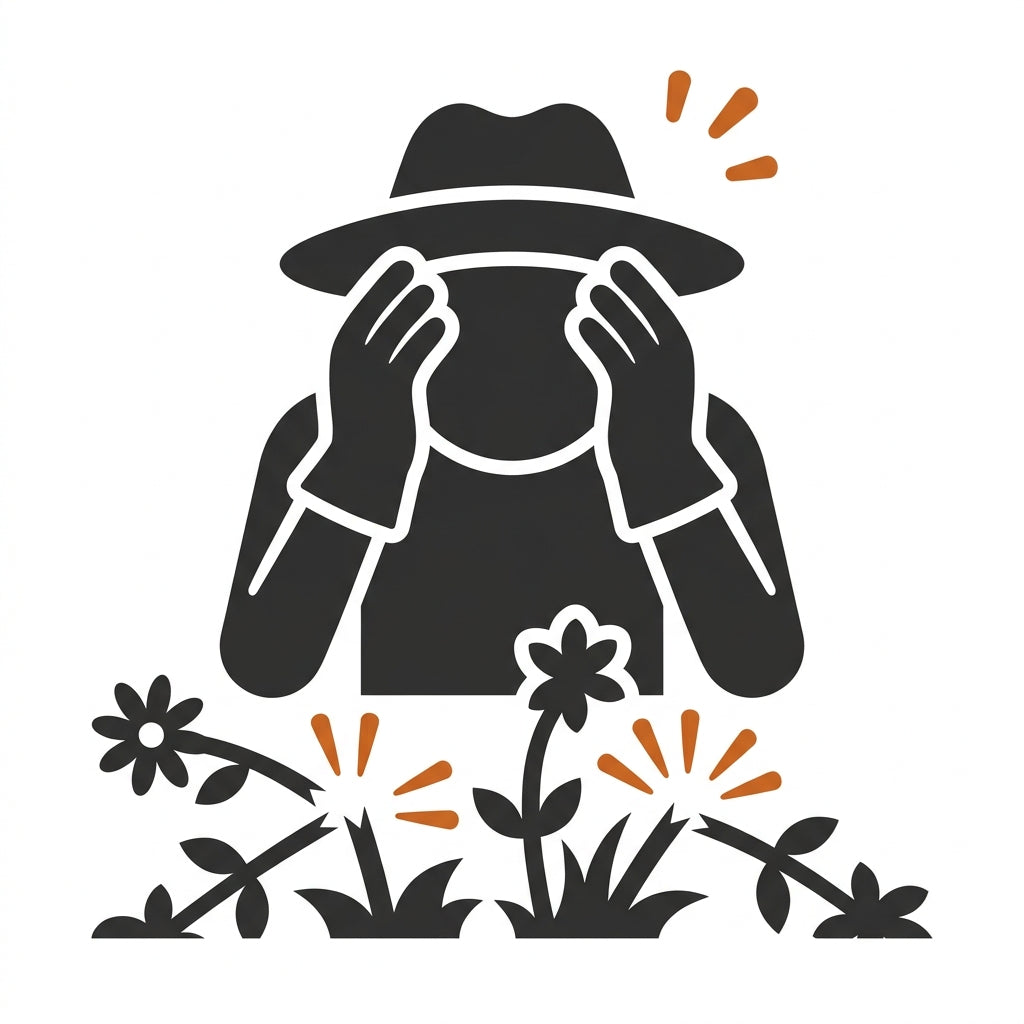 Discovering Trampled Plants Each Morning